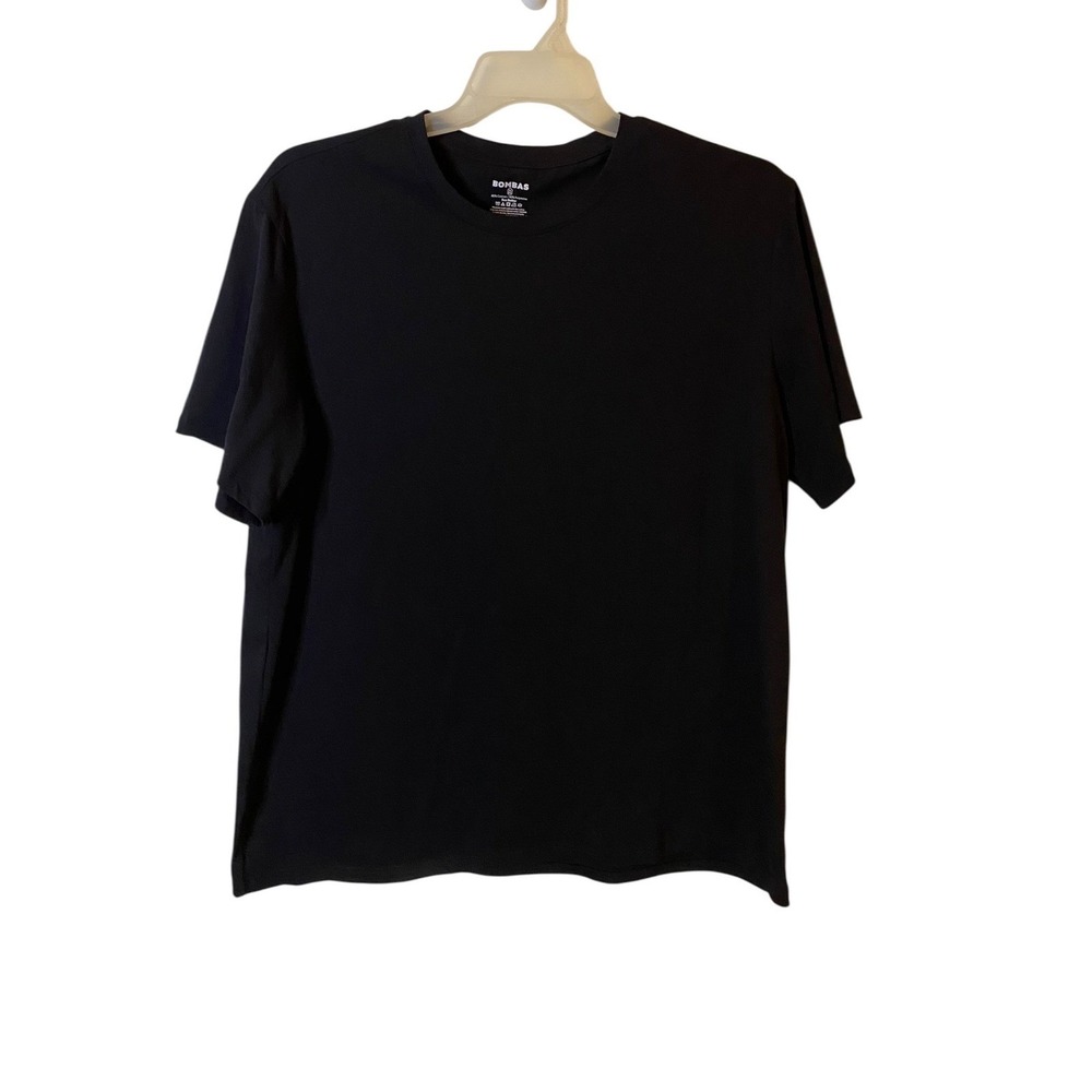 Bombas Bee Better Mens Black Crew Neck Short Sleeve T-Shirt XL Cotton Soft Tee